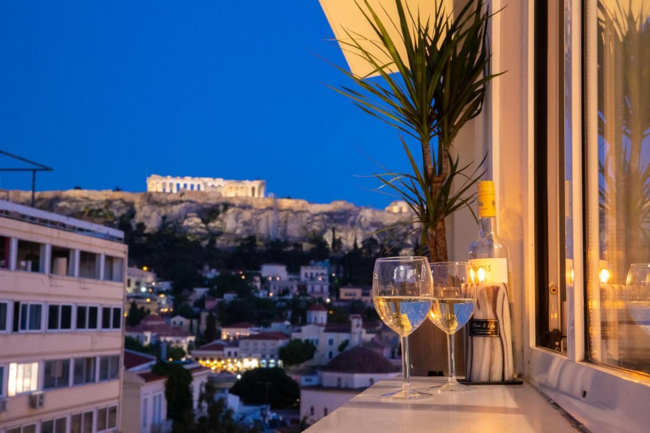 Appartement Acrolights By Night à Athènes Extérieur photo